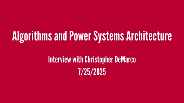 Christopher DeMarco interview