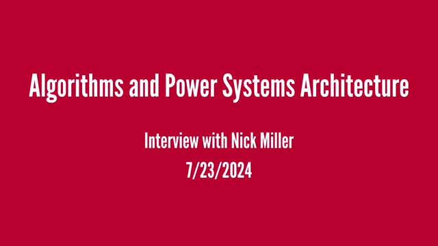 Nick Miller interview