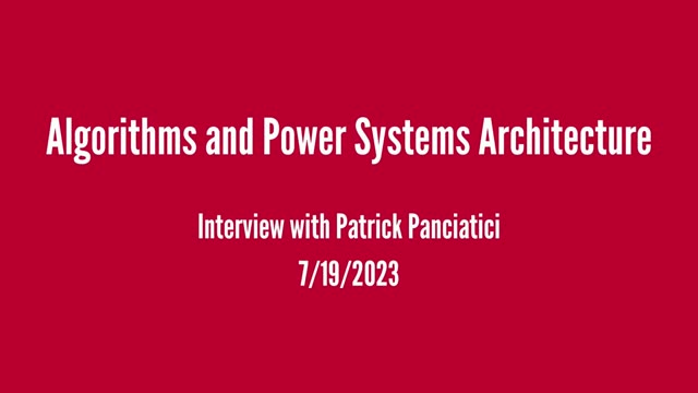 Patrick Panciatici interview