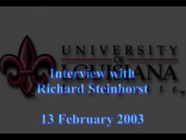 Steinhorst, Richard S.