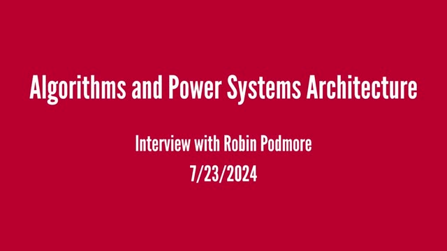 Robin Podmore interview