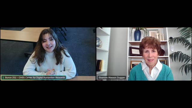 Eleanore Wasson interview